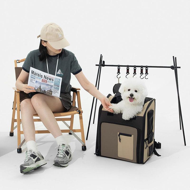 Large Expandable Cat Carrier Pet Backpack - MEWCATS