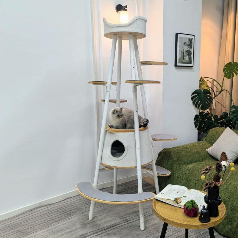 Large Jumping Cat Climbing Frame Tree - MEWCATS
