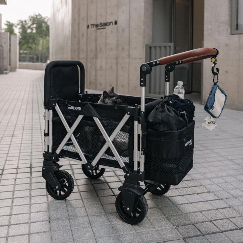 Large Outdoor Cat Carrier with Wheels Stroller - MEWCATS