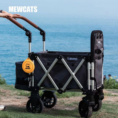 Large Outdoor Cat Carrier with Wheels Stroller - MEWCATS