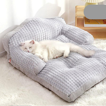 Large Space Cat Sofa 3 Color Warm Bed Couch