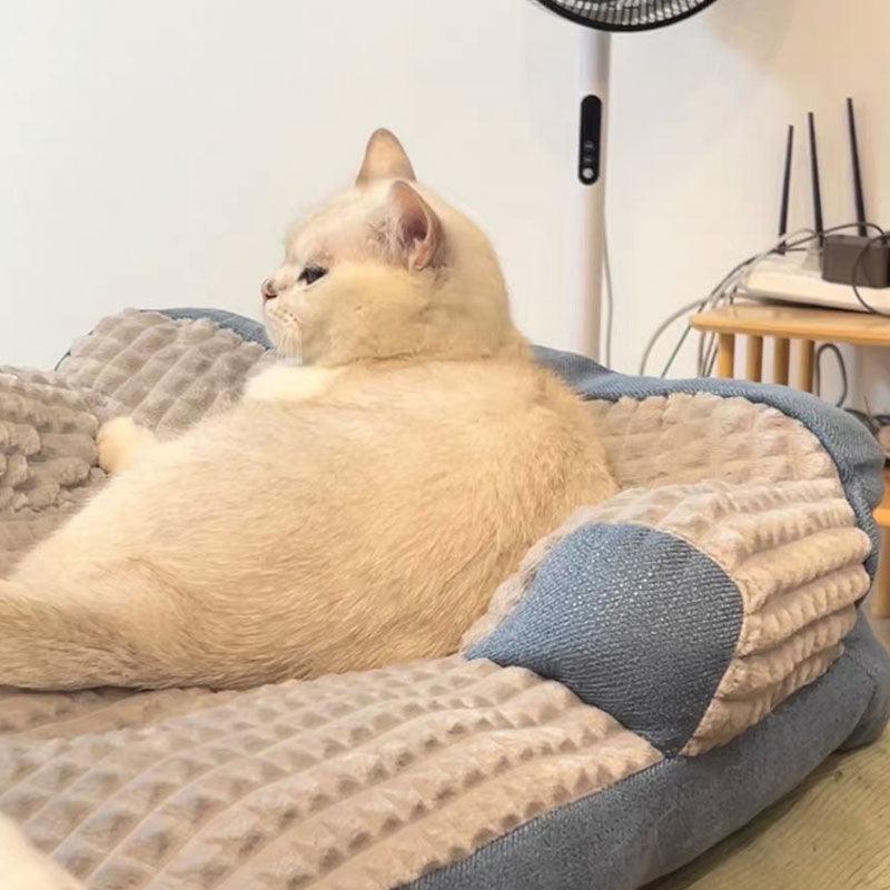 Large Space Cat Sofa 3 Color Warm Bed Couch