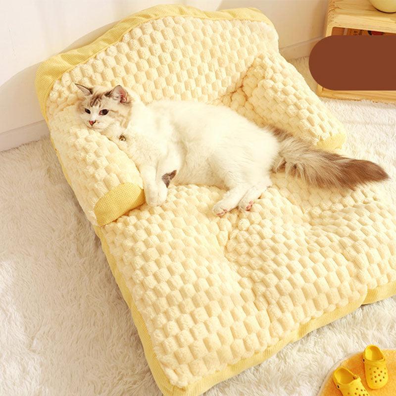 Large Space Cat Sofa 3 Color Warm Bed Couch