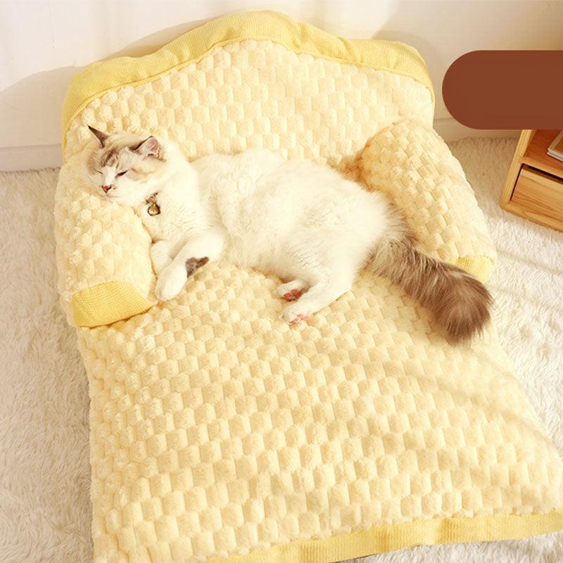 Large Space Cat Sofa 3 Color Warm Bed Couch