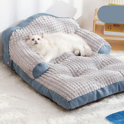 Large Space Cat Sofa 3 Color Warm Bed Couch