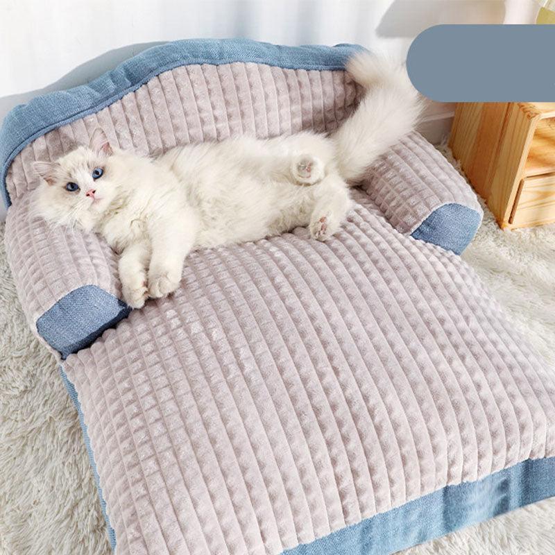 Large Space Cat Sofa 3 Color Warm Bed Couch