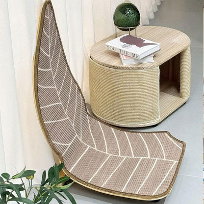 Leaf-Inspired Cat Scratcher Bed - MEWCATS