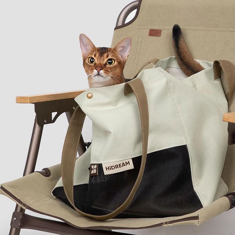 Lightweight Outing Cat Tote Shoulder Bag - MEWCATS