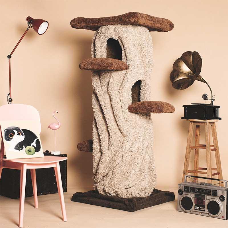 Luxury Cat Condo 2 Color Climbing Frame Tree - MEWCATS