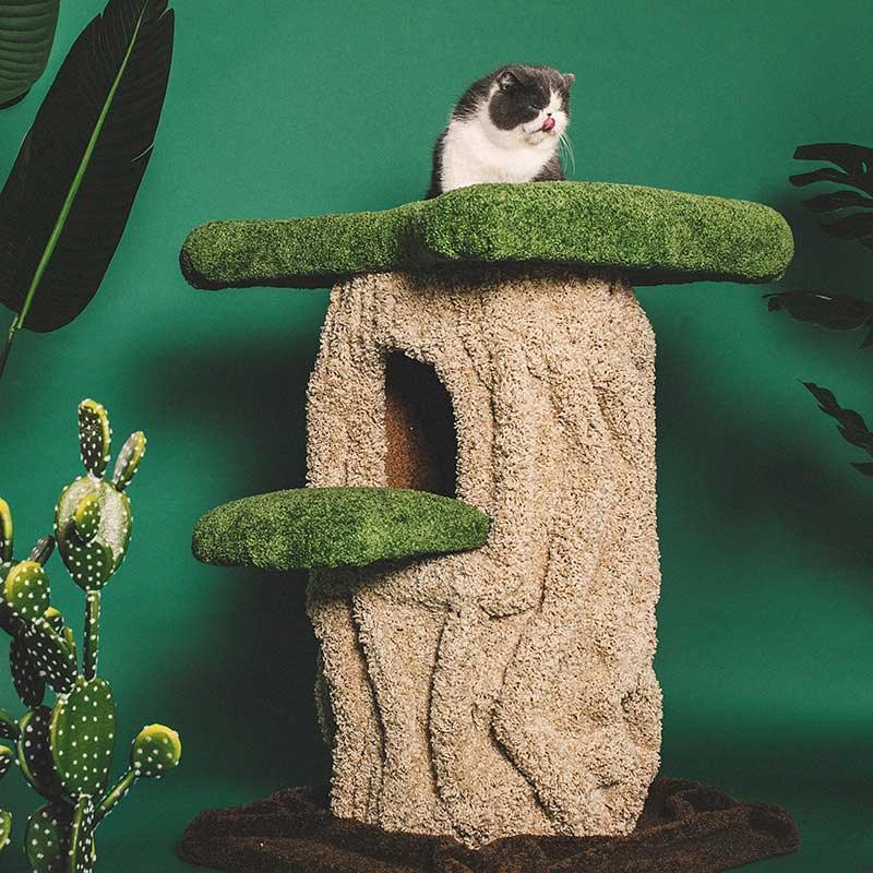 Luxury Cat Condo 2 Color Climbing Frame Tree - MEWCATS