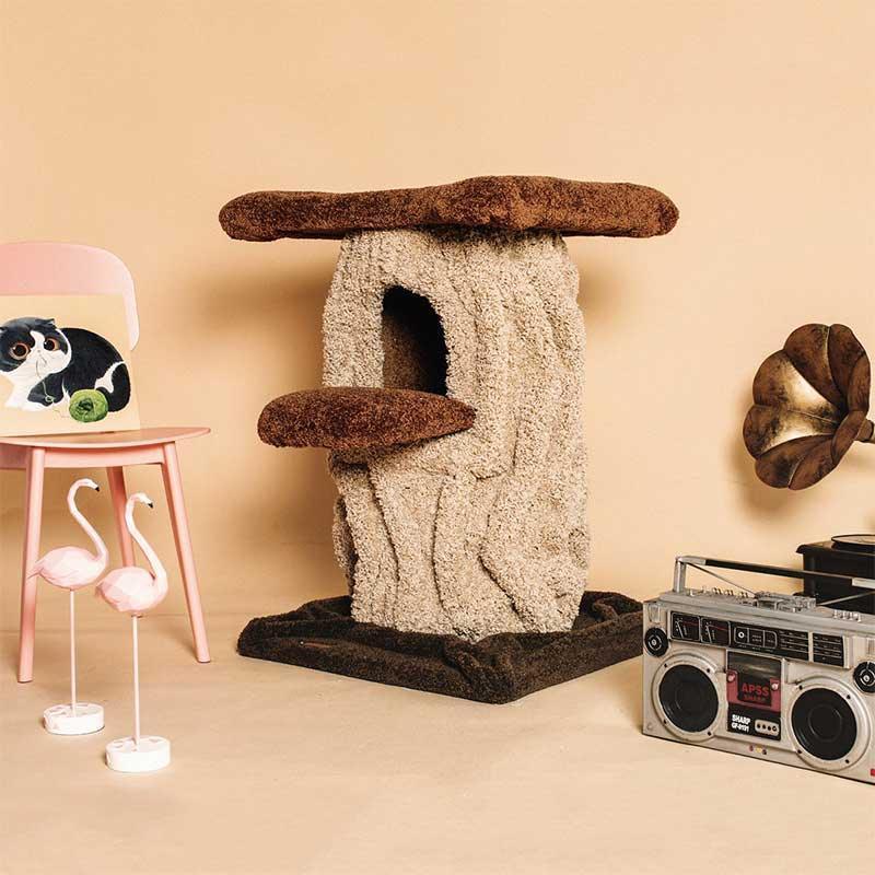 Luxury Cat Condo 2 Color Climbing Frame Tree - MEWCATS