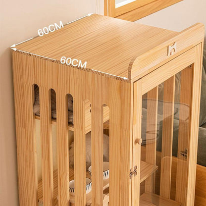 Luxury Cat Furniture Indoor Villa 3 Size House - MEWCATS