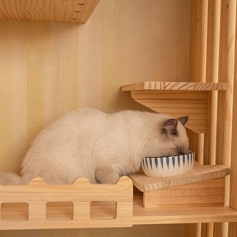 Luxury Cat Furniture Indoor Villa 3 Size House - MEWCATS