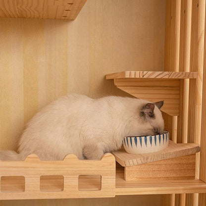 Luxury Cat Furniture Indoor Villa 3 Size House - MEWCATS
