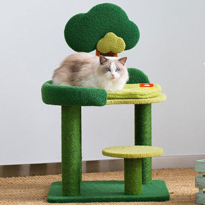Luxury Cat Garden Climbing Frame Tower Cute Cat Tree