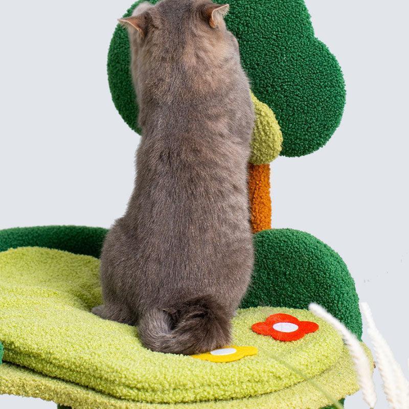 Luxury Cat Garden Climbing Frame Tower Cute Cat Tree