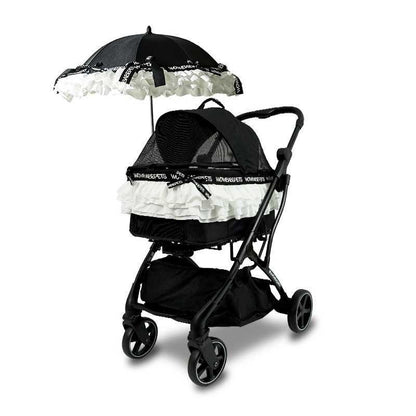 Luxury Lace Cat Stroller Pet Carrier With Wheels - MEWCATS