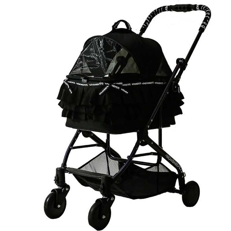Luxury Lace Cat Stroller Pet Carrier With Wheels - MEWCATS
