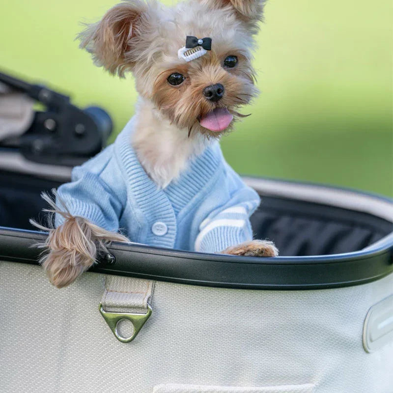 Luxury Large Smart Pet Stroller Carrier with Wheels - MEWCATS