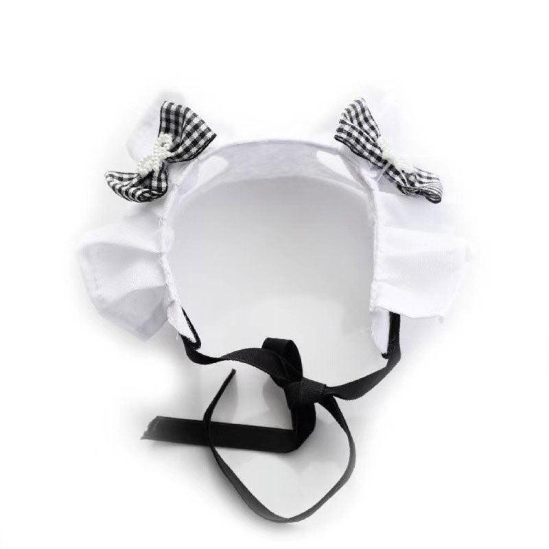 Maid Cat Cosplay Costume Cute Collar Bib