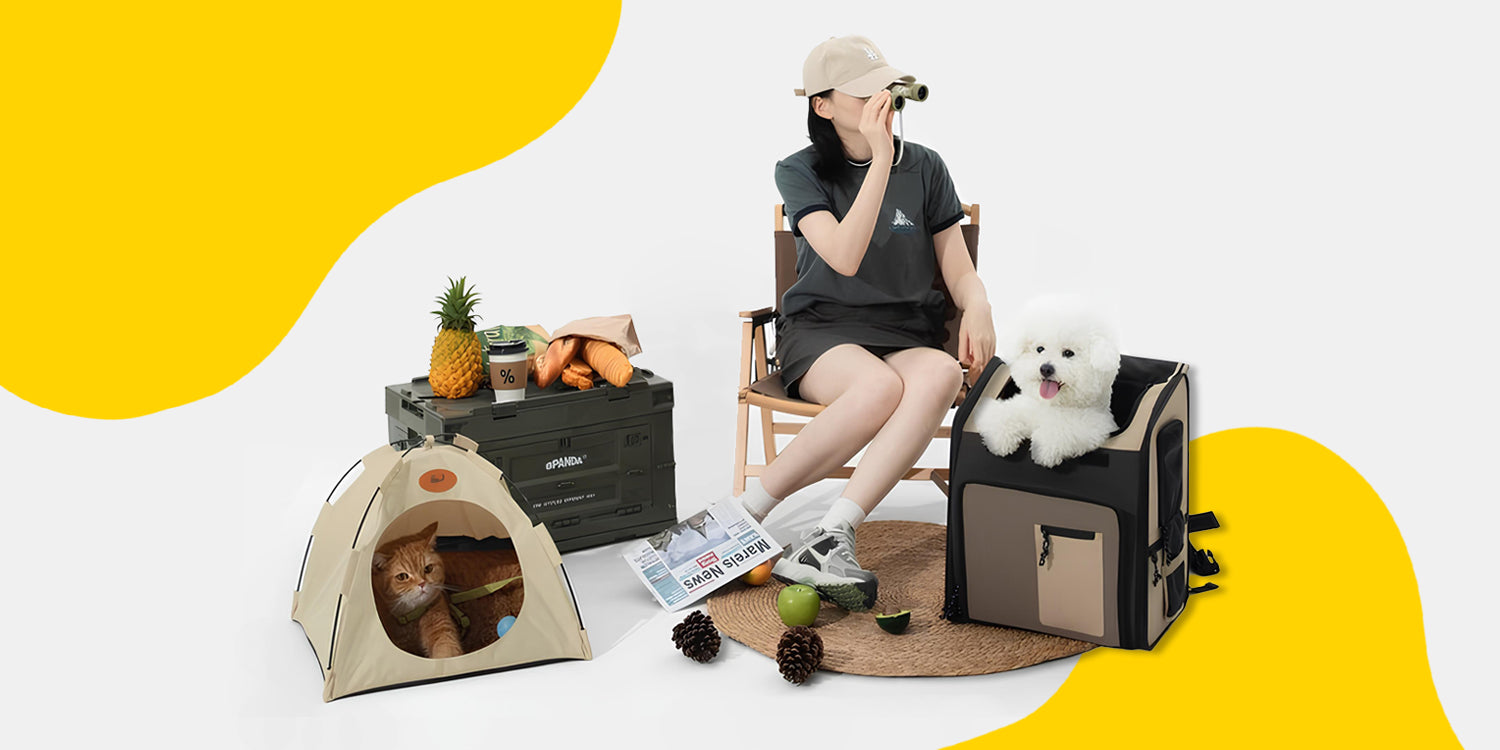 mewcats cat carrier banner