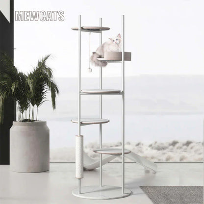 Minimalist Metal Cat Climbing Frame Tree - MEWCATS