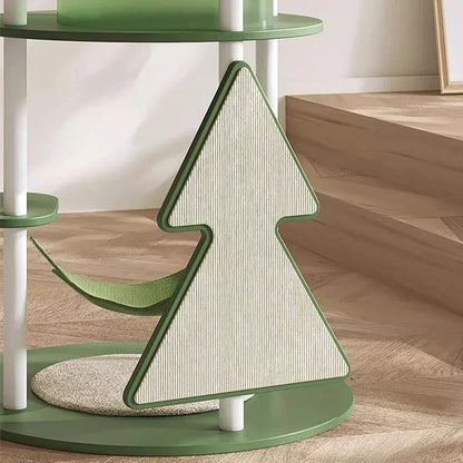 Minimalist Steel Cat Climbing Frame Christmas Tree - MEWCATS