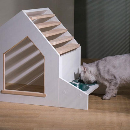 Modern Pet Wooden Furniture Cat House Bed - MEWCATS