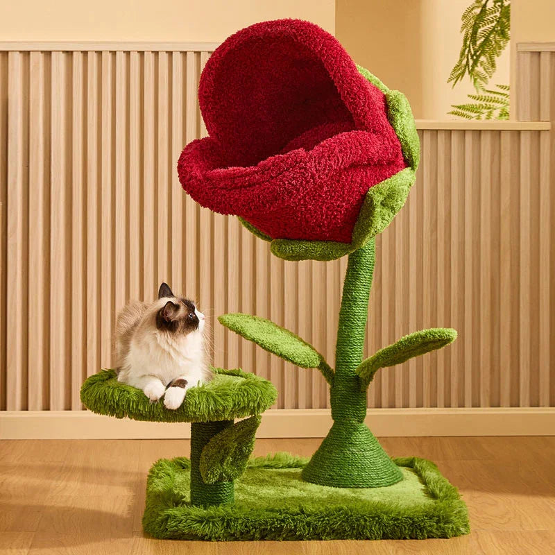 Monster Bloom Cat Tree Climbing Tower - MEWCATS