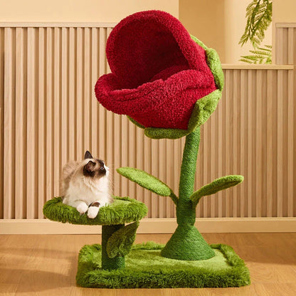 Monster Bloom Cat Tree Climbing Tower - MEWCATS