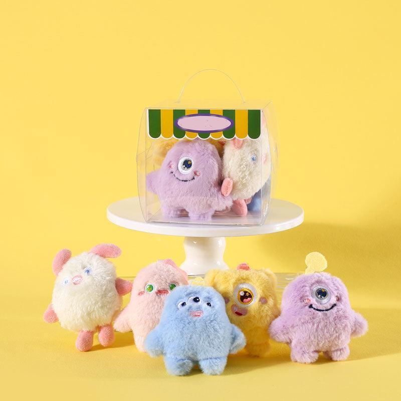 Monster Cat Plush Toy 3 Style With Bell