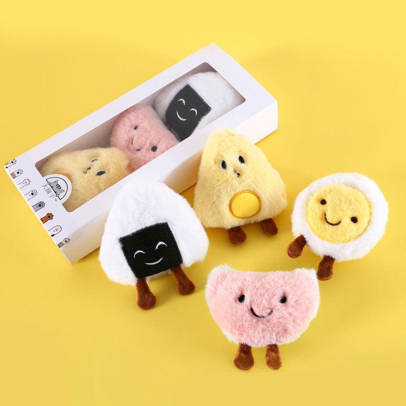 Monster Cat Plush Toy 3 Style With Bell