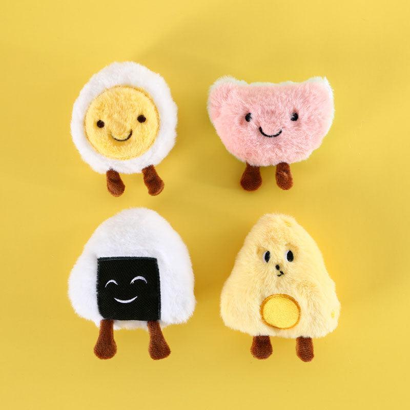 Monster Cat Plush Toy 3 Style With Bell