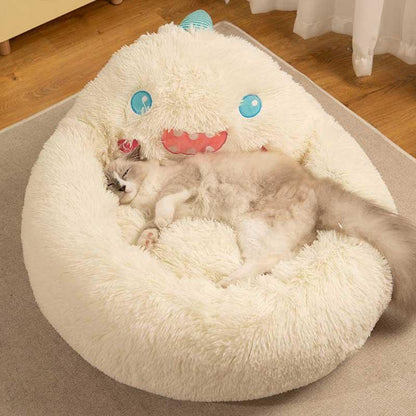 Monster Four Season Warm Cat Bed 2 Colors Washable Cat Mat