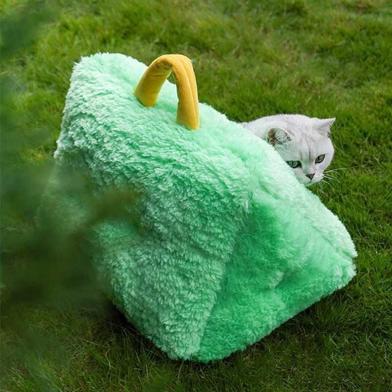 Monsters Family Cat Bed 3 Colors Removable Cat Tent