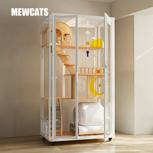 Moonlight Luxury Cat Villa - MEWCATS