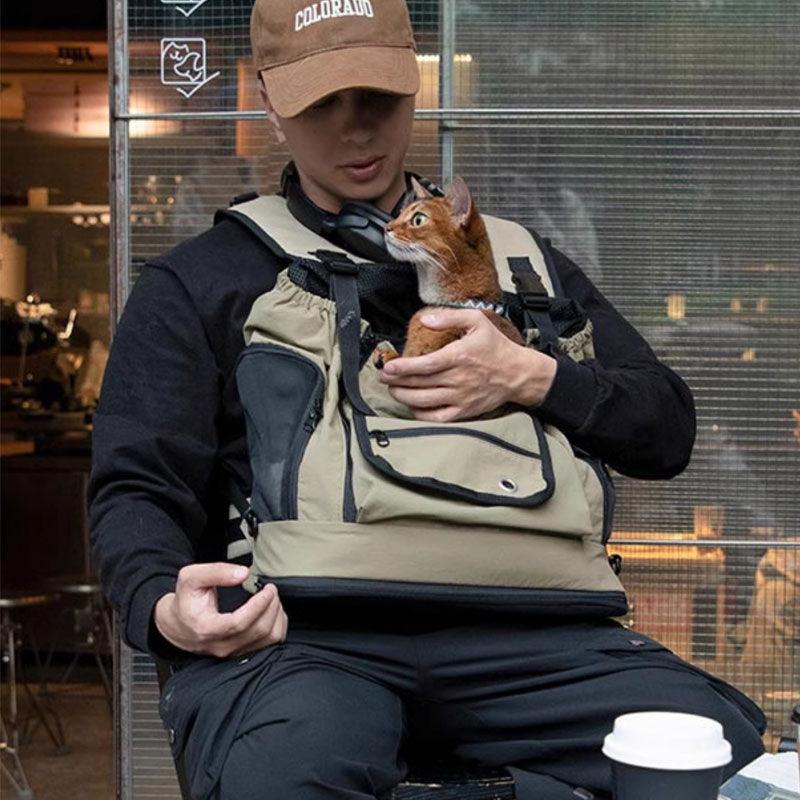 Mountain Chest Backpack Cat Front Carrier - MEWCATS