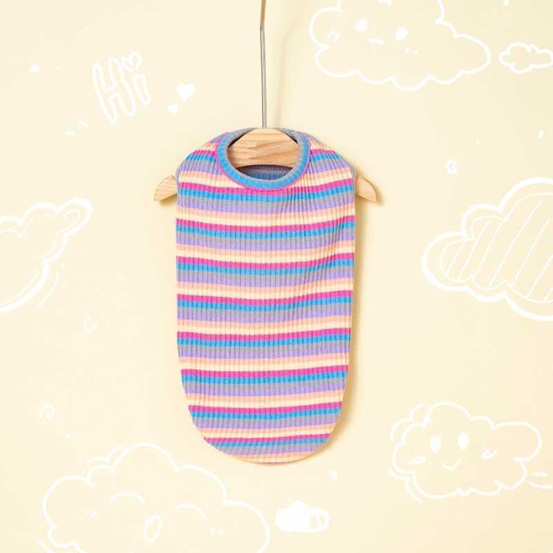 Mrduanju Rainbow Cat Vest Pet Clothes - MEWCATS