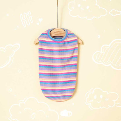 Mrduanju Rainbow Cat Vest Pet Clothes - MEWCATS