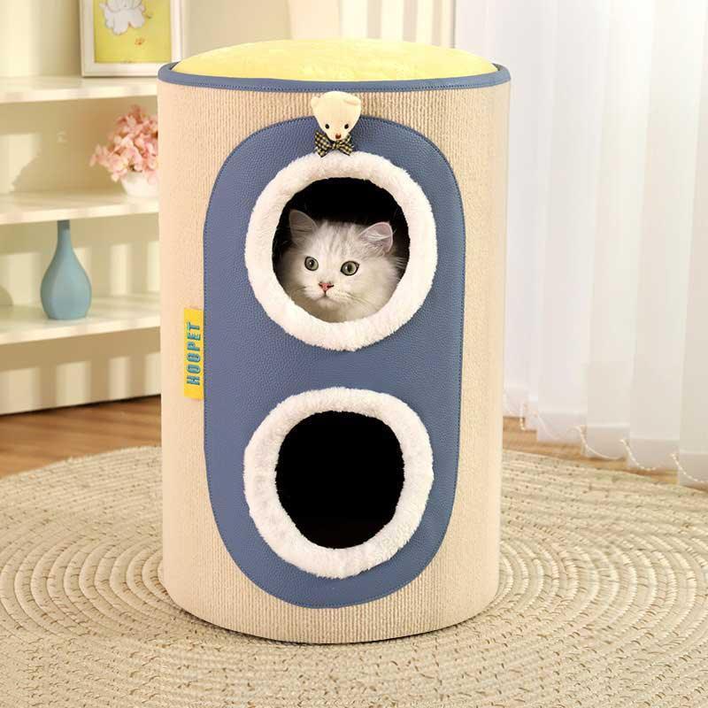 Multi-Layer Cat Climbing Frame Cat Bed Condo Tower