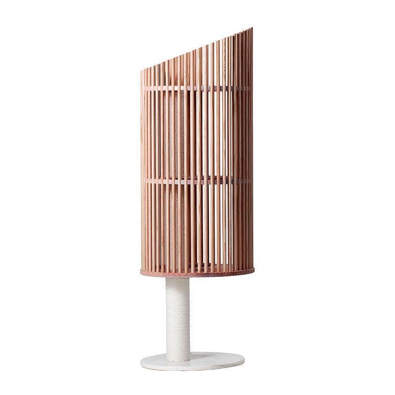 Multi-layer Solid Wood Ring Cat Climbing Tower