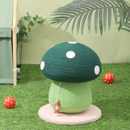 Mushroom Cute Cat Climbing Frame Scratching Post