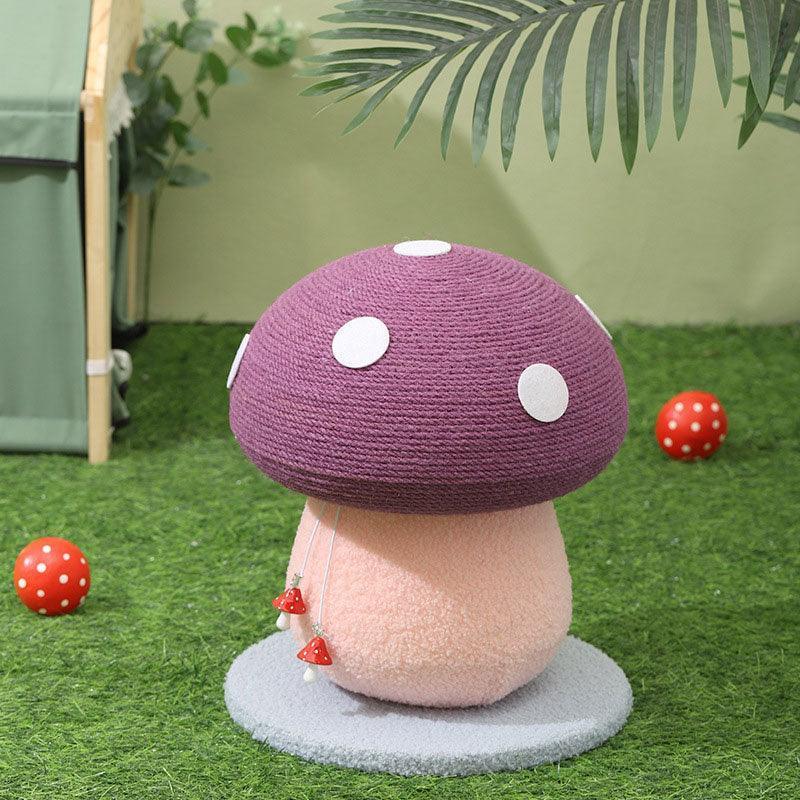 Mushroom Cute Cat Climbing Frame Scratching Post