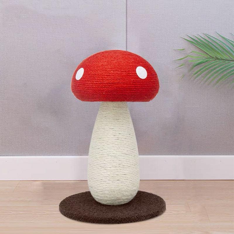 Mushroom Cute Cat Climbing Frame Scratching Post