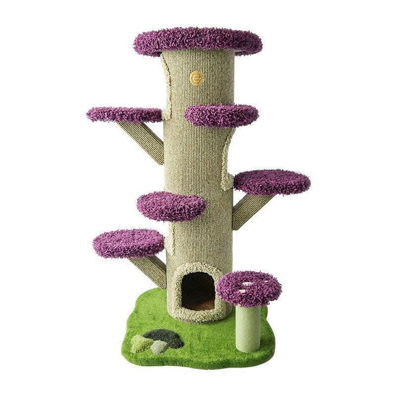 Mushroom Forest Cat Tree Climbing Frame - MEWCATS