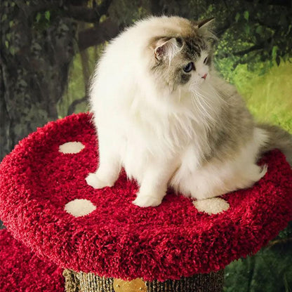 Mushroom Forest Cat Tree Climbing Frame - MEWCATS
