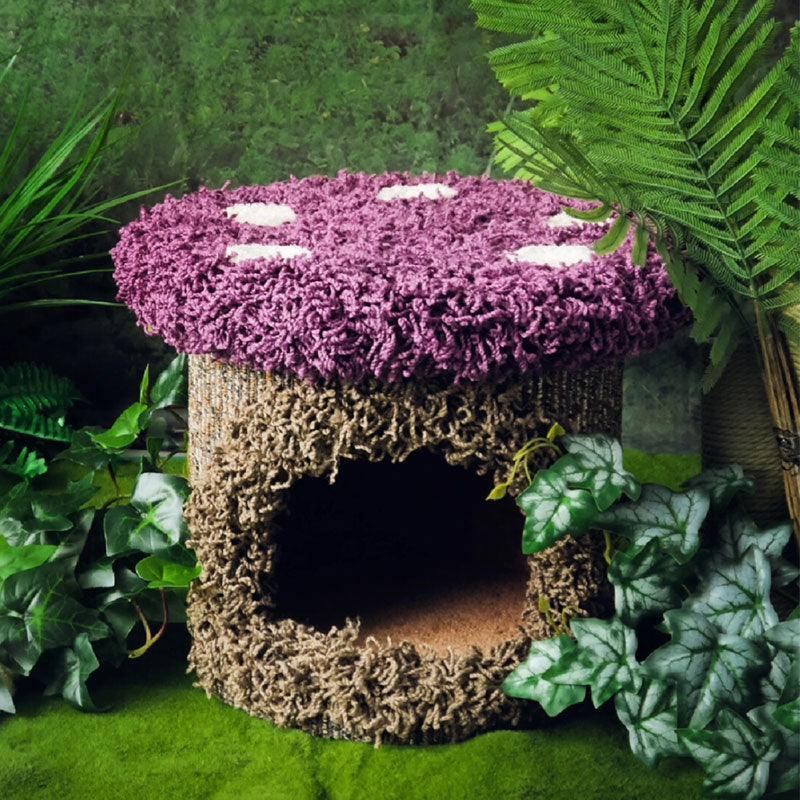 Mushroom Forest Cat Tree Climbing Frame - MEWCATS