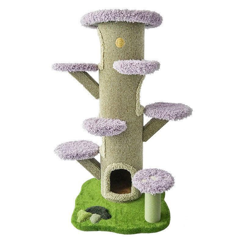 Mushroom Forest Cat Tree Climbing Frame - MEWCATS