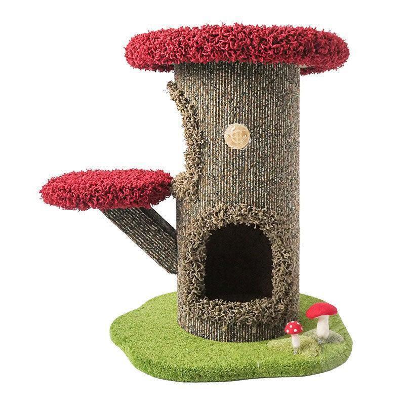 Mushroom Forest Cat Tree Climbing Frame - MEWCATS