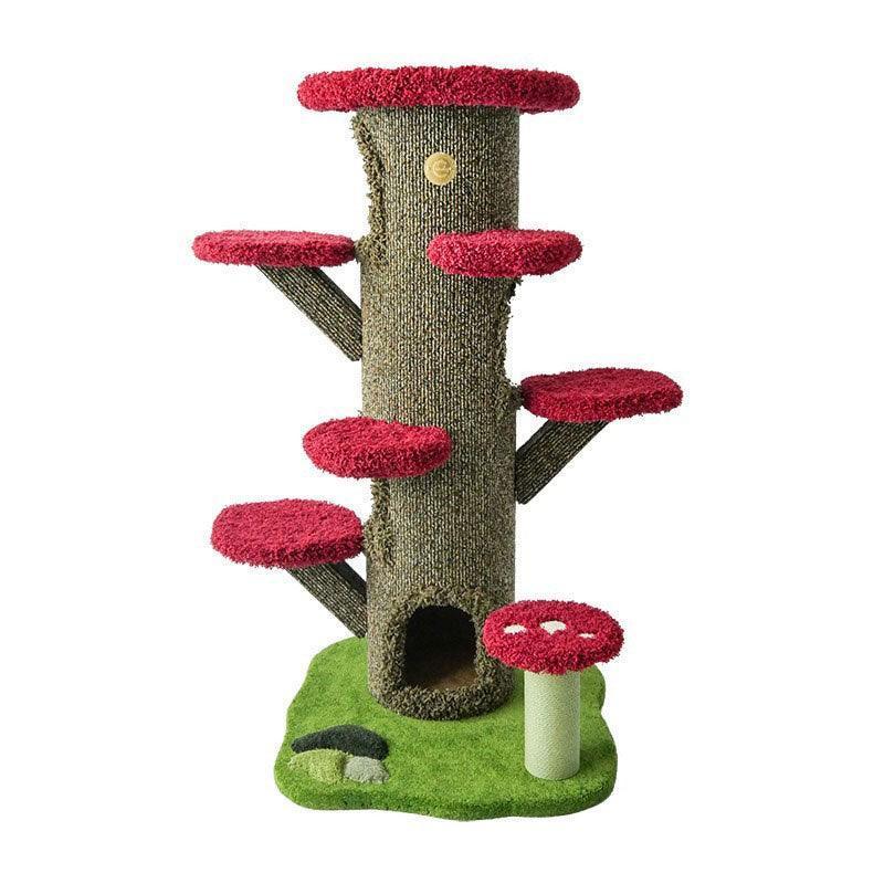 Mushroom Forest Cat Tree Climbing Frame - MEWCATS